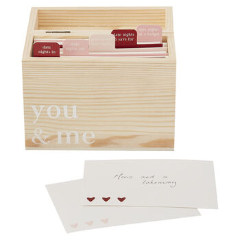 Wooden Valentines Date Night Box, 2 of 3