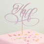 Handmade Cake Topper For Baby's Six Month Milestone, thumbnail 2 of 3