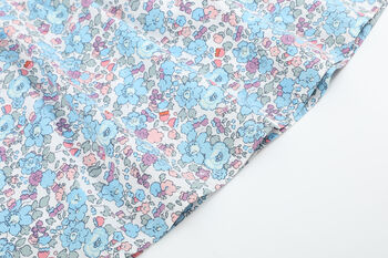 Edith Blue Floral Dress, 7 of 9