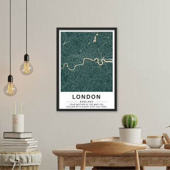 Personalised Map Print | Mother's Day Gift, 6 of 12