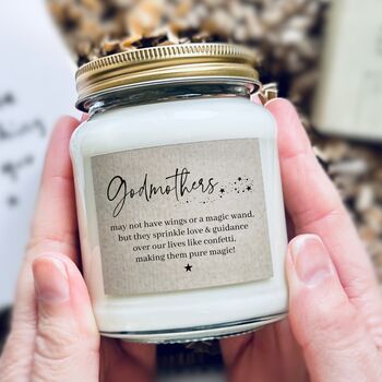 Scented Candle Gift For A Special Godmother, 3 of 10