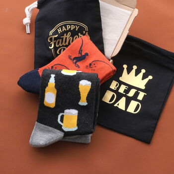 Father's Day Bamboo Socks For Dad, 8 of 8