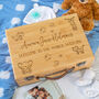 Personalised New Baby Bamboo Keepsake Box, thumbnail 1 of 8