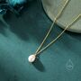 Natural Tiny Droplet Pearl Necklace, thumbnail 6 of 10