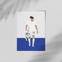 Kalvin Phillips With Trophy Leeds Poster, thumbnail 3 of 3