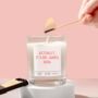 Personalised Doctor Graduation Candle Gift For Phd, thumbnail 1 of 6