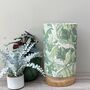 Apple Green William Morris Acanthus Cylinder Lampshades, thumbnail 5 of 8