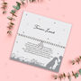 Forever Loved Paw Print Memorial Bracelet In Box, thumbnail 3 of 6