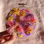 Make A Coral Inspired 3D Beaded Hoop Kit, Lilac, thumbnail 6 of 9