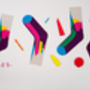 Cotton Socks By Yoni Alter With London Skyline, thumbnail 7 of 7