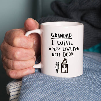 'Grandad I Wish You Lived Next Door' Coaster, 5 of 11