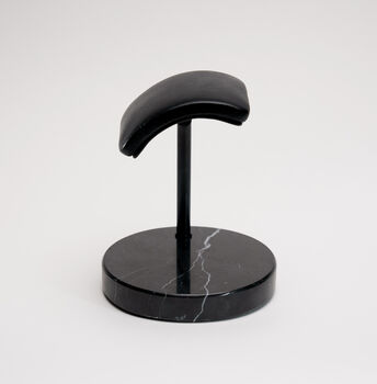 Nero Marquina Marble Watch Stand Black, 7 of 8