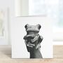 Tree Frog Greeting Card, thumbnail 2 of 2