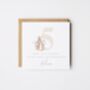 Personalised Peter Rabbit 1st Birthday Card Granddaughter *Age Options, thumbnail 5 of 6