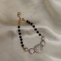 Adjustable Heart Love Rose Fold Bracelet, thumbnail 2 of 6