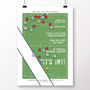 Tottenham Brennan Johnson Goal Poster, thumbnail 2 of 6