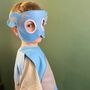 Grey Blue Little Fish Costume For Children And Adults, thumbnail 7 of 10