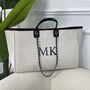 Personalised Extra Large Overnight Initial Tote Bags, thumbnail 2 of 7