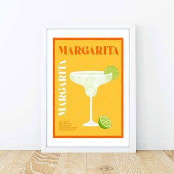 Margarita Cocktail Poster, 6 of 6