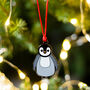 Penguin Christmas Tree Decoration, thumbnail 1 of 6