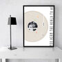 'Our First Dance' Personalised Song Lyrics Art Print, thumbnail 2 of 11
