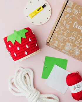 The Strawberry Rope Pot Craft Kit, 8 of 8