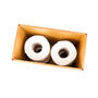 Wooden Cream Shell Toilet Roll Storage Box, thumbnail 3 of 5