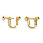 Shackle Cufflinks Gold, thumbnail 1 of 5