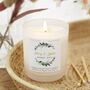 Engagement Gift For Friend Botanical Scented Candle, thumbnail 1 of 10