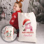 Personalised Large Christmas Alphabet Gift Sack, thumbnail 1 of 5