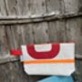 No3 Small Upcycled Versatile Sailcloth Pouch, thumbnail 7 of 9