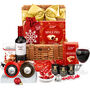 Winter Favourites Christmas Hamper With Red Wine, thumbnail 1 of 4