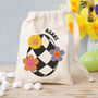 Personalised Checkerboard Egg Sweet Filled Bag, thumbnail 1 of 1