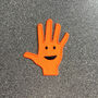 Orange High Five Iron Patch, thumbnail 1 of 4