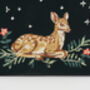 Fawn Embroidered Green Small Purse, thumbnail 3 of 7