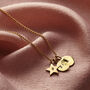 Personalised Sun Moon And Star Necklace, thumbnail 3 of 5