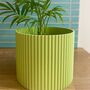 3D Printed Corrugated Plant Pot – Strong And Lightweight, thumbnail 1 of 9