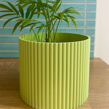 3D Printed Corrugated Plant Pot – Strong And Lightweight, 2 of 12