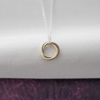 30th Gold And Silver Necklace, 6 of 12
