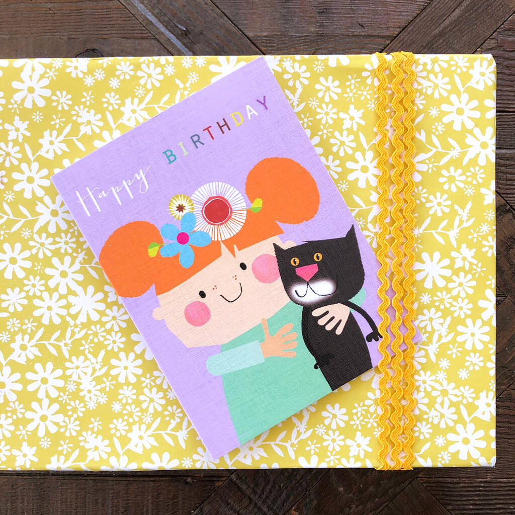 Mini Kitten Birthday Card By Kali Stileman Publishing