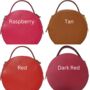 Personalised Leather Round Bag, thumbnail 9 of 12
