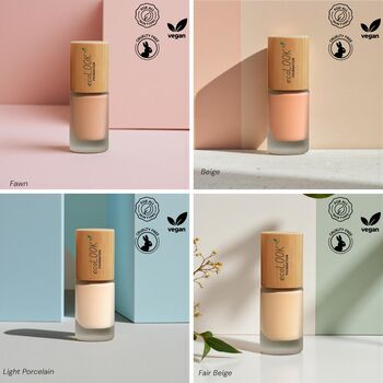 Vegan Liquid Foundation 13 Shades, 2 of 10