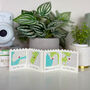 Personalised Map Location Fold Out Lego® Brick Mini Photo Album, thumbnail 4 of 4