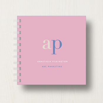 Personalised Corporate Small Notebook By Designed | notonthehighstreet.com