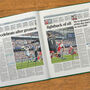 Manchester City Personalised Football Telegraph Book, thumbnail 10 of 11