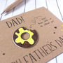 Personalised Donut Father's Day Card, Card For Dad, thumbnail 5 of 7