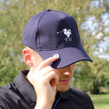 Personalised Golf Swing Cap With Ball Marker For Him, 5 of 8