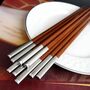 Personalised Luxury Rosewood Chopsticks, thumbnail 2 of 7