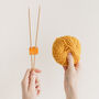 Suede Knitting Needle Holders, thumbnail 1 of 7