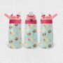 Butterfly Girls Personalised Water Bottle With Name, thumbnail 2 of 4
